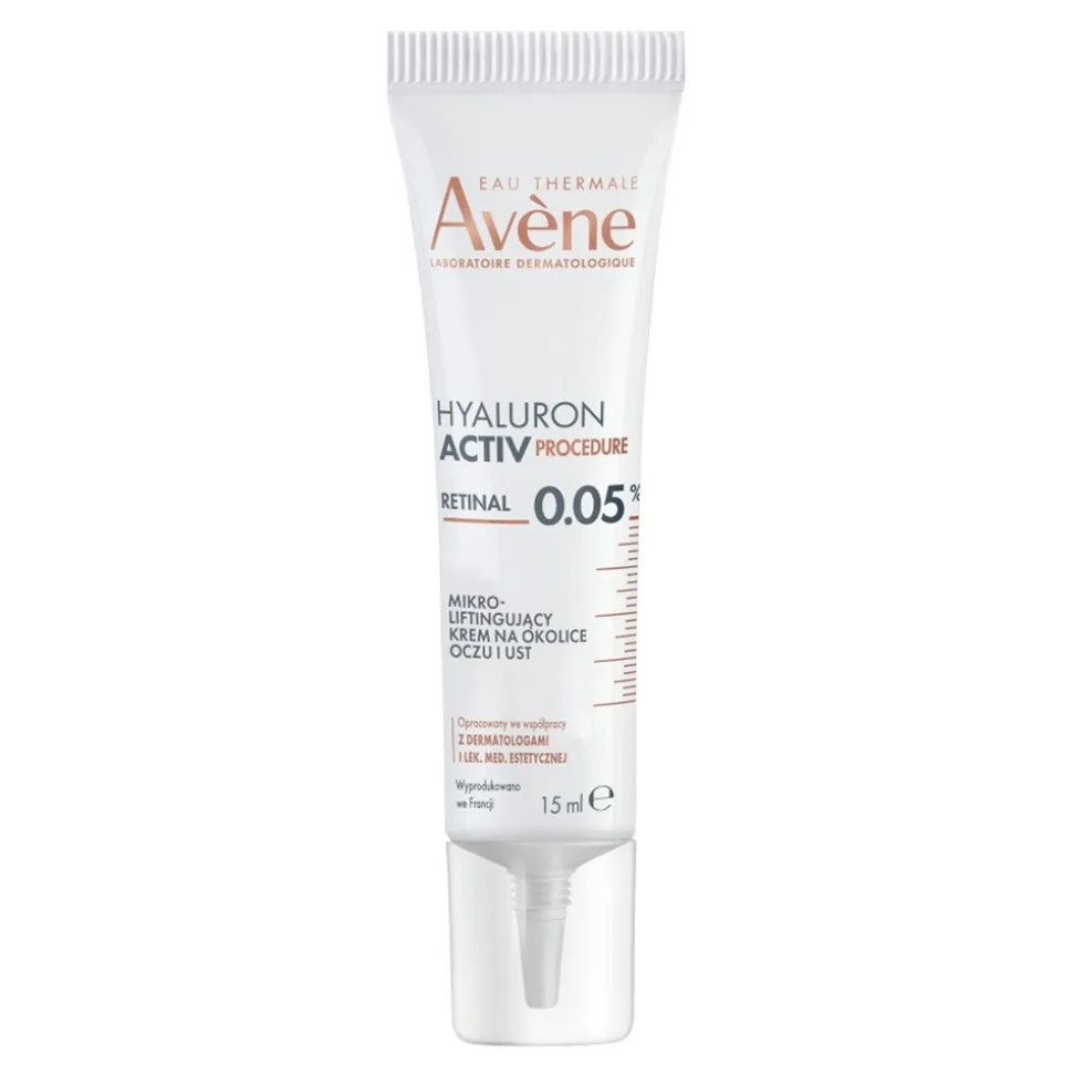 Avene Hyaluron Activ Procedure, krem mikro-liftingujący na okolice oczu i ust, 15 ml
