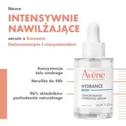 Avene Hydrance Boost, skoncentrowane serum nawilżające, 30 ml