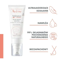 Avene Tolerance Control, balsam łagodząco regenerujący, 40 ml