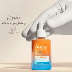 Avene Ultra Serum, serum długotrwale nawilżajace, SPF 50+, 30ml
