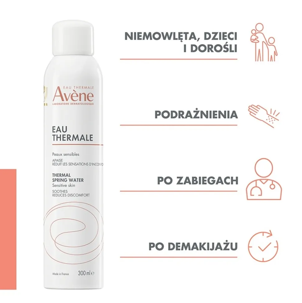 Avene woda termalna, aerozol, 300 ml
