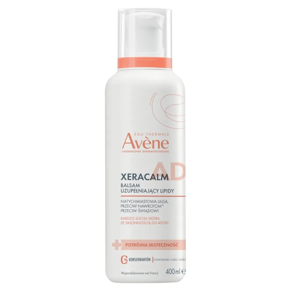 Avene Xera Calm A.D, balsam uzupełniający lipidy, 400 ml