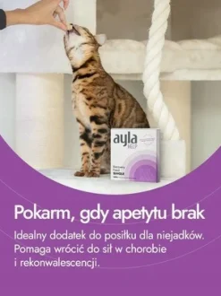 Ayla Help, filet z piersi kaczki ze skórą, żywność regeneracyjna dla psa i kota, 2 x 19 g