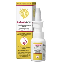 Azelastin POS, 1 mg/ml, aerozol do nosa, 10 ml