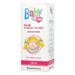 BabyCap, płyn do higieny intymnej dla dziewczynki, 150 ml