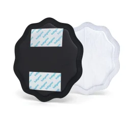 BabyOno, czarne wkładki laktacyjne Natural Nursing, 24 szt.