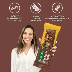 Bakalland, musli czekolada, baton zbożowy, 40 g