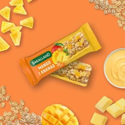 Bakalland, musli mango, baton zbożowy, 40 g