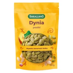 Bakalland, pestki dyni, łuskane, 100 g
