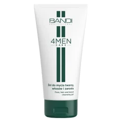 Bandi 4MEN Care, żel do mycia twarzy, włosów i zarostu, 150 ml