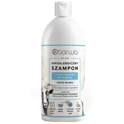 Barwa Hipoalergiczna, szampon hipoalergiczny, Kozie Mleko, 400 ml
