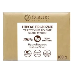 Barwa, hipoalergiczne tradycyjne polskie szare mydło, 100 g