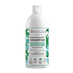 Barwa, hipoalergiczny szampon do wrażliwej skóry głowy, bezzapachowy, 400 ml