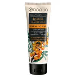 Barwa Receptury Natury, nawilżający krem do rąk, Rokitnik & Żeń-szeń, 100 ml