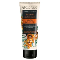 Barwa Receptury Natury, regenerujący krem do stóp, Rokitnik & Żeń-Szeń, 100 ml