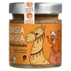 BasiaBasia Chałwolada, krem z prażonego sezamu i daktyli, 210 g