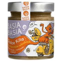 BasiaBasia Dolce Kita, krem z orzechów włoskim z nerkowcami i daktylem, 200 g