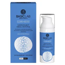 BasicLab Complementis, nawilżający krem z ektoiną o lekkiej konsystencji, 50 ml