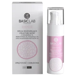 BasicLab Esteticus, serum regenerujące strukturę skóry, Sprężystość i Odbudowa, 30 ml