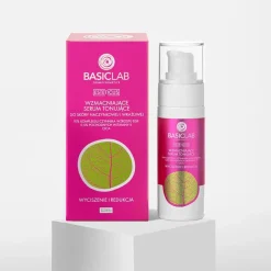 BasicLab Esteticus, wzmacniające serum tonujące do skóry naczynkowej i wrażliwej, 30 ml