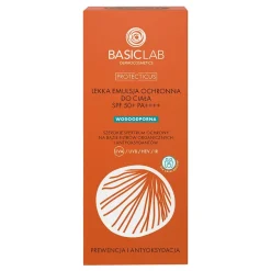 BasicLab Protecticus, lekka emulsja ochronna do ciała SPF 50+ PA++++, 100 ml
