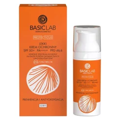 BasicLab Protecticus, lekki krem ochronny SPF 50+, 50 ml