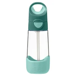 B.box, bidon tritanowy ze słomką, Emerald Forrest, 450 ml, 1 szt.