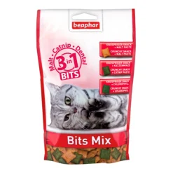 Beaphar Bits Mix, przysmaki dla kotów 3 w 1, 150 g