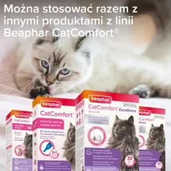Beaphar CatComfort Calming Spot-On dla kotów, 3 x 0,55 ml