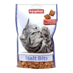 Beaphar Malt Bits, przysmak z malt pastą przeciwko pilobezoarom, 150 g