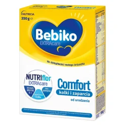 Bebiko Comfort Nutriflor Extracare, żywność specjalnego przeznaczenia dla niemowląt od urodzenia, 350 g