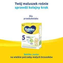 Bebiko Junior 4 NUTRIflor Expert, odżywcza formuła na bazie mleka, powyżej 2. roku życia, proszek, 350 g