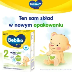 Bebiko 2 NUTRIflor Expert, mleko następne dla niemowląt, 6 m+, 600 g