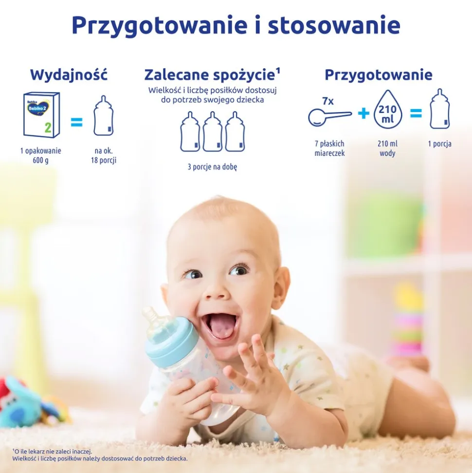 Bebiko 2 NUTRIflor Expert, mleko następne dla niemowląt, 6 m+, 600 g