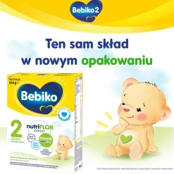 Bebiko 2 NUTRIflor Expert, mleko następne dla niemowląt, 6 m+, proszek, 350 g