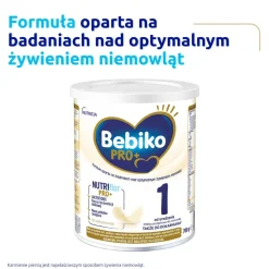 Bebiko PRO+ 1, mleko początkowe dla niemowląt, proszek, 700 g