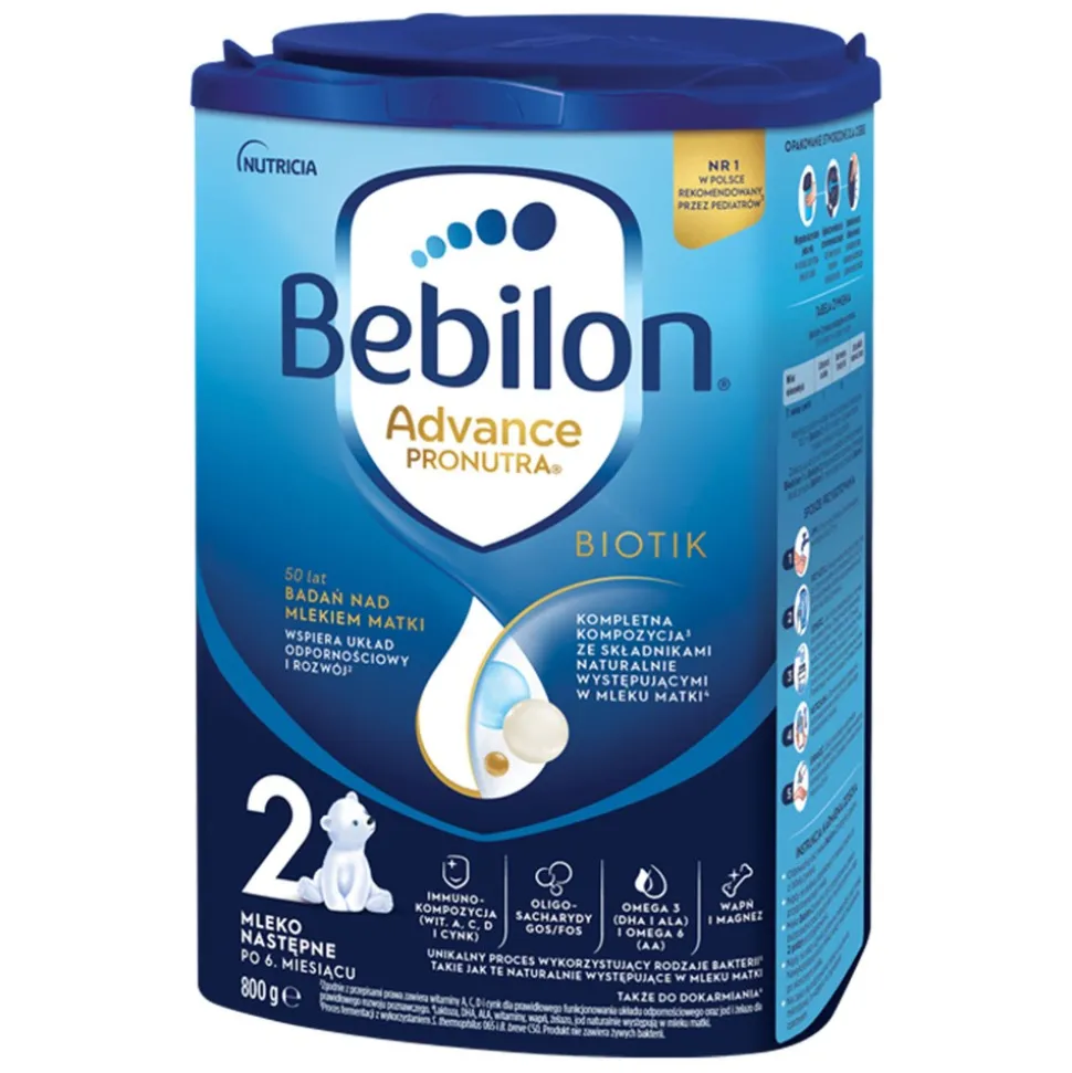 Bebilon 2 Advance Pronutra, mleko następne po 6. miesiącu, proszek, 800 g