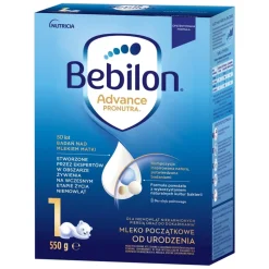 Bebilon 1 Advance Pronutra, mleko początkowe od urodzenia, proszek, 550 g