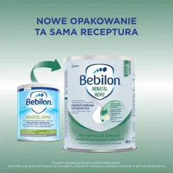 Bebilon Nenatal Home, do postępowania dietetycznego u niemowląt przedwcześnie urodzonych, proszek, 400 g