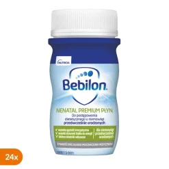 Bebilon Nenatal Premium, żywność specjalnego przeznaczenia medycznego, płyn, 24 x 70 ml