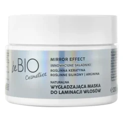 BeBio Baby Hair Complex, naturalna wygładzająca maska do laminacji włosów, Mirror Effect, 200 ml