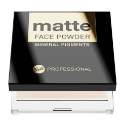 Bell Professional Matte Face Powder, matujący puder prasowany, 01, 10 g
