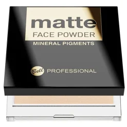 Bell Professional Matte Face Powder, matujący puder prasowany, 02, 10 g