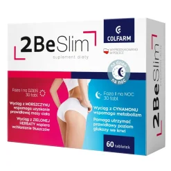 2Be Slim, 30 tabletek na dzień + 30 tabletek na noc