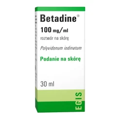 Betadine, 10%, roztwór na skórę, 30 ml