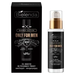 Bielenda Only For Men, żel-booster nawilżająco-energetyzujący, 30 ml