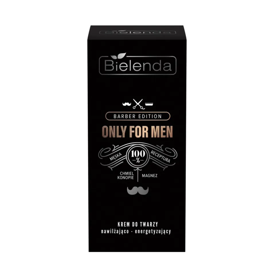 Bielenda Only For Men, krem nawilżająco-energetyzujący, 50 ml