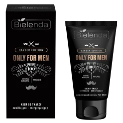 Bielenda Only For Men, krem nawilżająco-energetyzujący, 50 ml