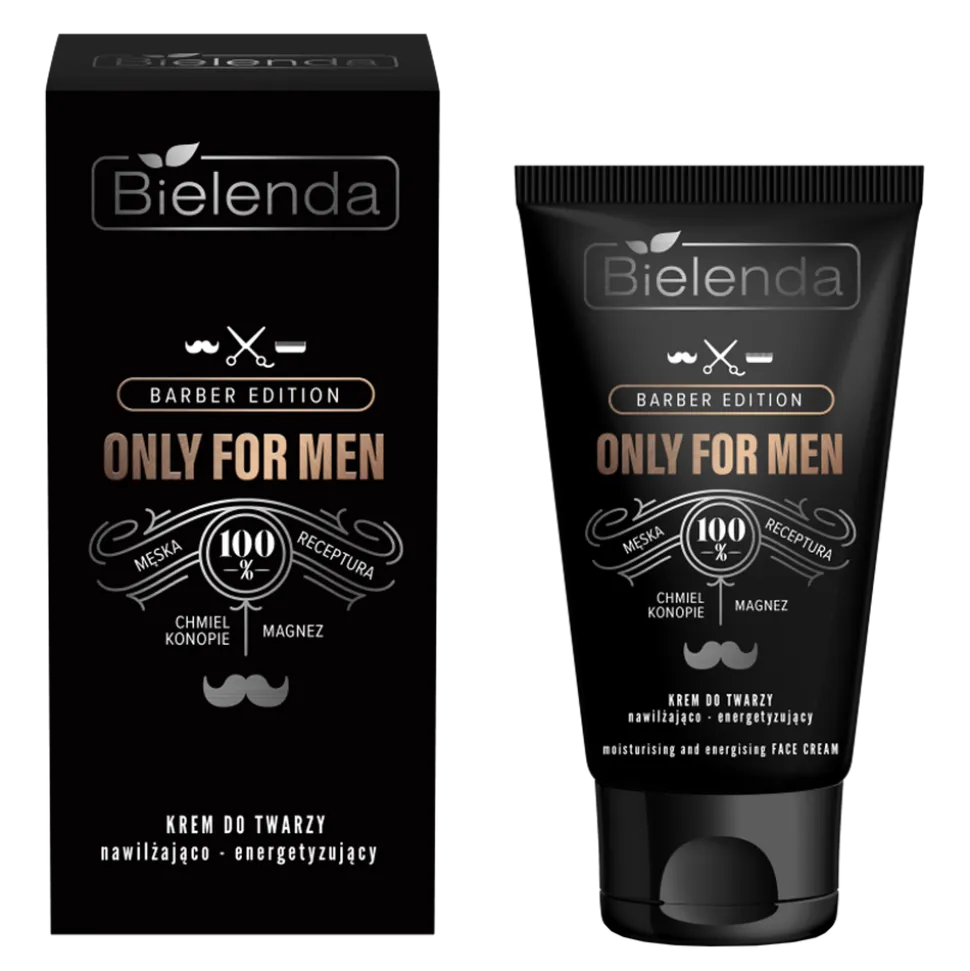 Bielenda Only For Men, krem nawilżająco-energetyzujący, 50 ml
