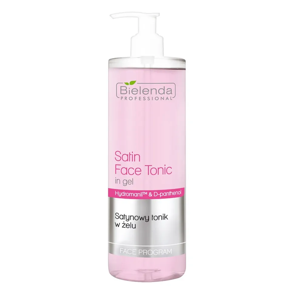 Bielenda Professional, satynowy tonik w żelu, 500 ml